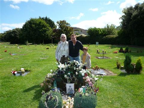  Philip's gravesite, 2010 