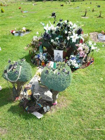  Philip's gravesite, 2010 