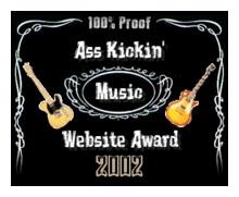 Ass Kickin' Website GOLD Award