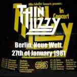  Thin Lizzy Berlin Jan 27th, 1981  