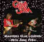  Grand Slam - Marquee June 18th 1984  