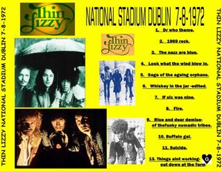 Dublin: August 7th 1972 