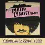 The Philip Lynott Band -- July 22nd, 1983 