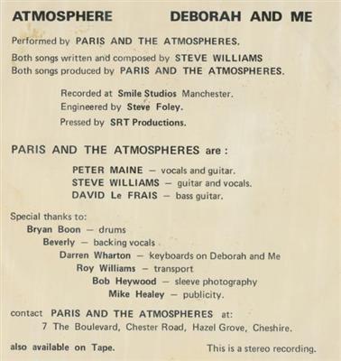  Paris and the Atmospheres 