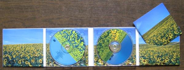  inside cover, disks and booklet