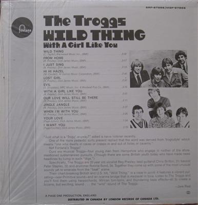  WILD THING - The TROGGS 