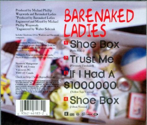  BARENAKED LADIES -- SHOEBOX EP 