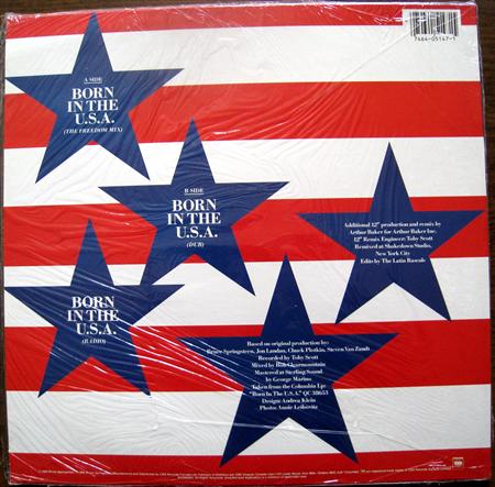  Born In The USA - 12 inch EP 