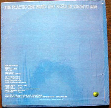  PLASTIC ONO BAND 