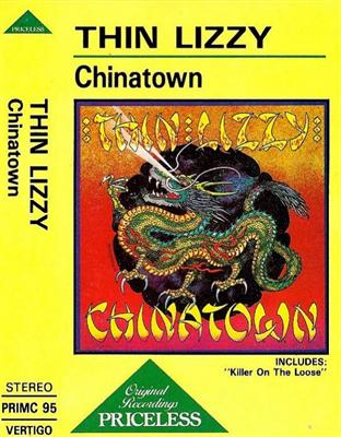  Thin Lizzy - Chinatown cassette 